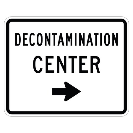 Sign Solutions Usa 24 in Height, 30 in Width, Aluminum, Horizontal Rectangle DUS08DWT3024EM-6dR